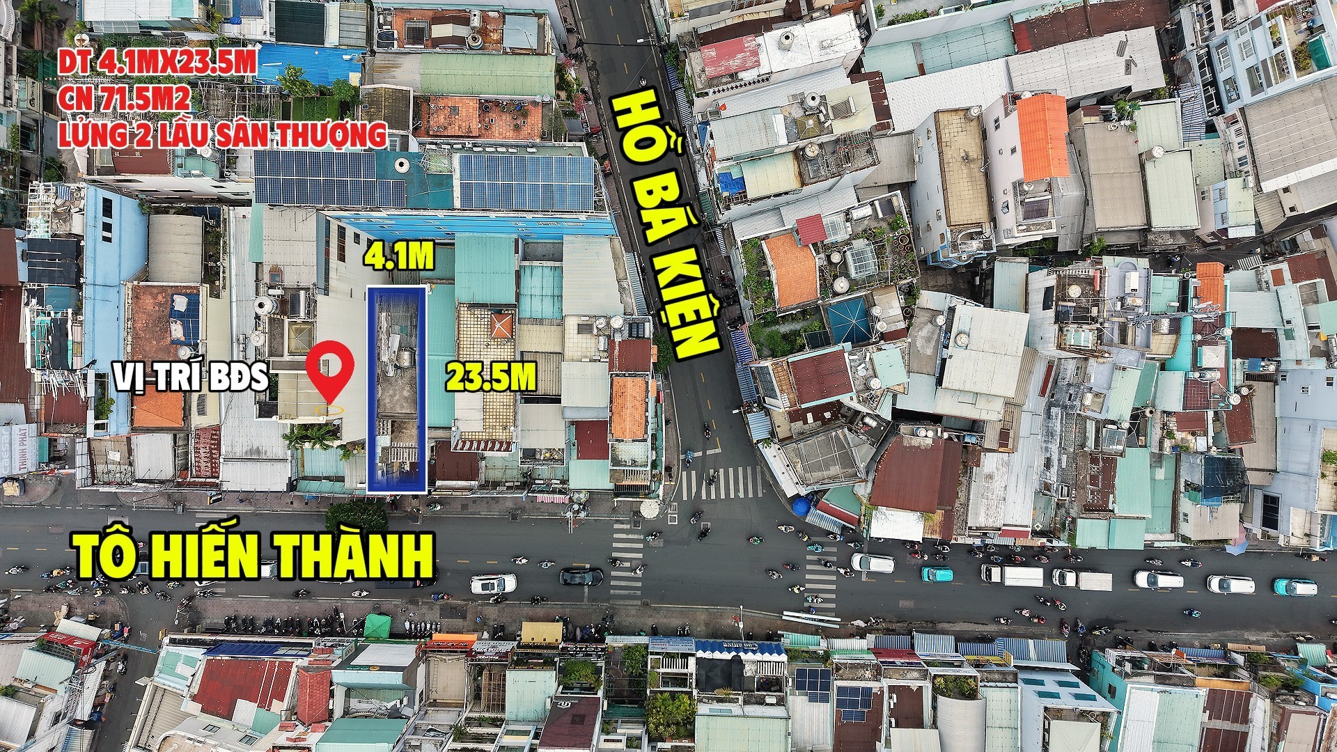 Cần bán Nhà mặt tiền đường Tô Hiến Thành, Phường 15, Diện tích 72m², Giá 30.5 Tỷ 3