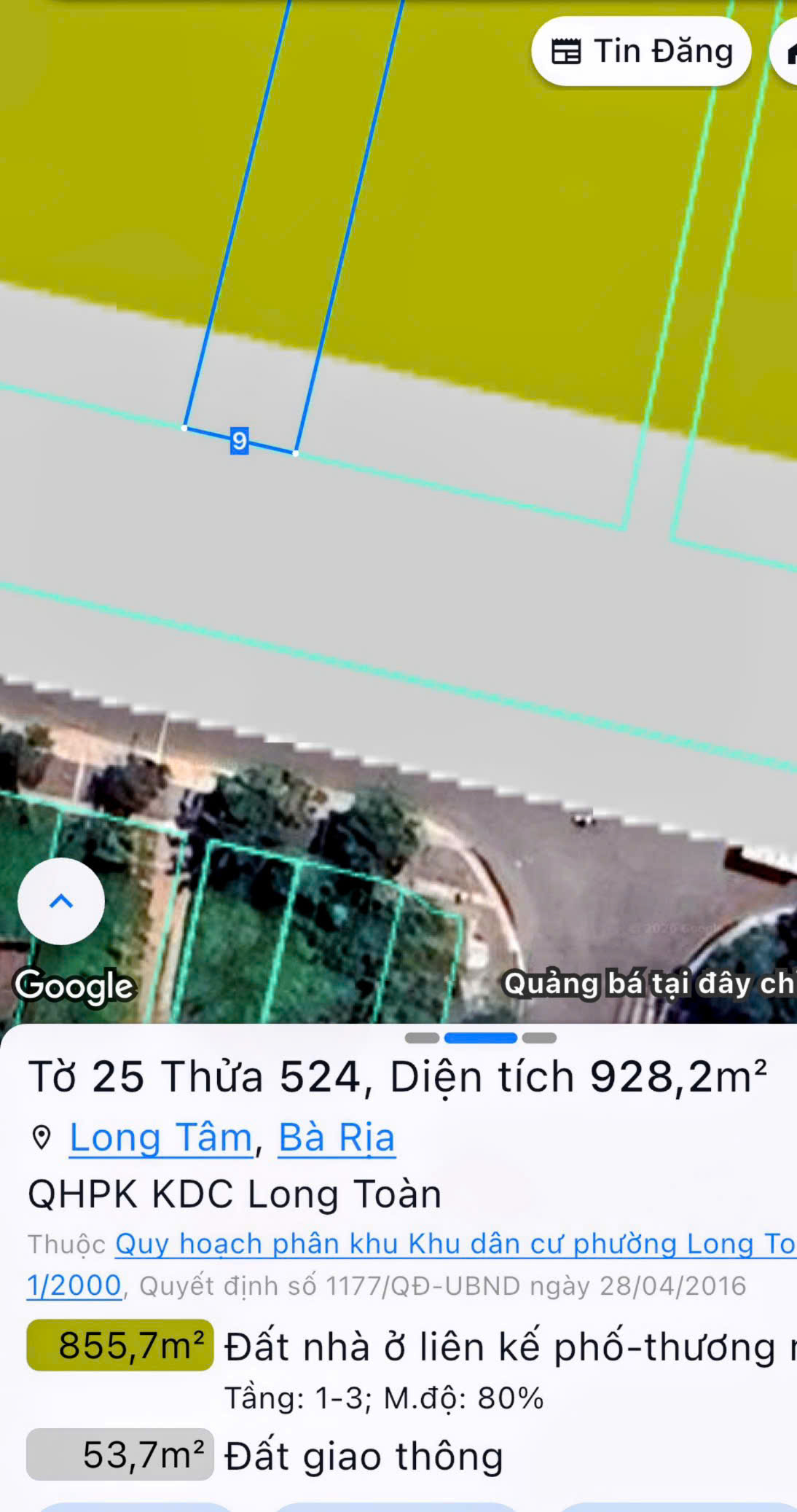 Cần bán Đất Bà Rịa, Bà Rịa Vũng Tàu, Diện tích 75m², Giá 10.6 Tỷ 3