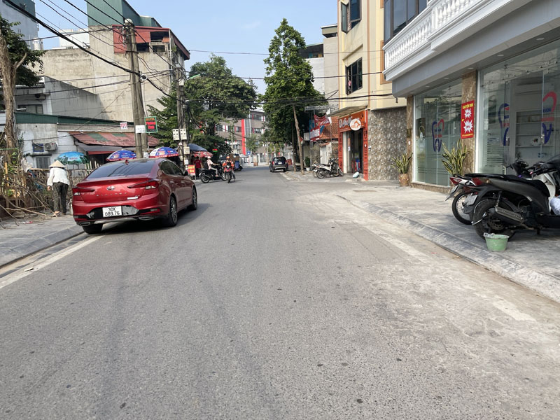 Cần bán đất TĐC X6 Thạch Bàn Long Biên: 100m2, mặt tiền 6,67m, view vườn hoa 4