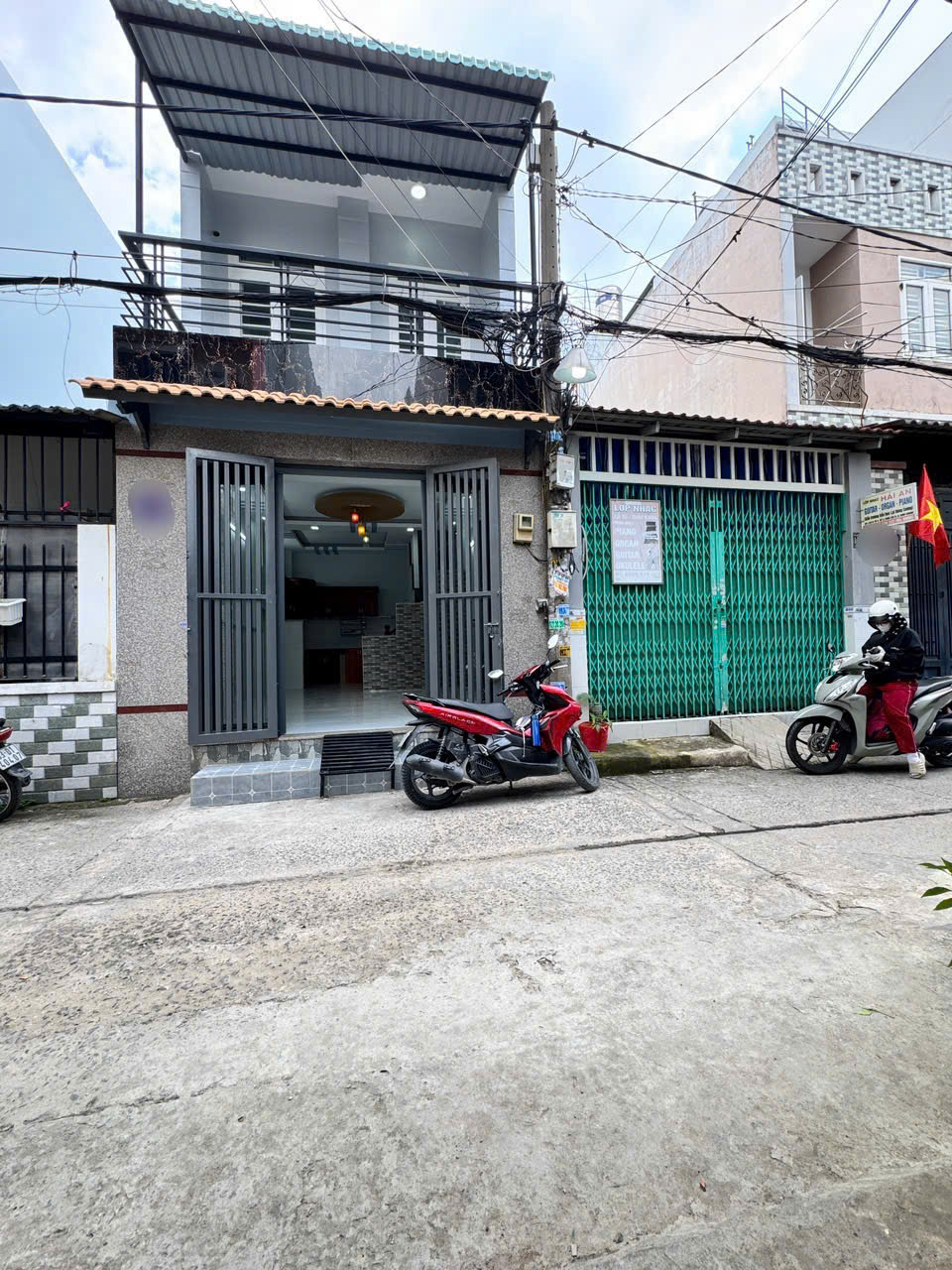 Bán nhà hẻm // đường số 6, Bình Hưng Hòa B dt 32m2 1 lầu, 2pn,2wc giá 3,55 tỷ