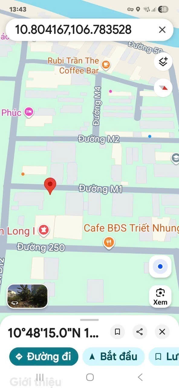 Cần bán Đất Phường Phước Long B, Quận 9, Diện tích 125m², Giá 11.6 Tỷ 2