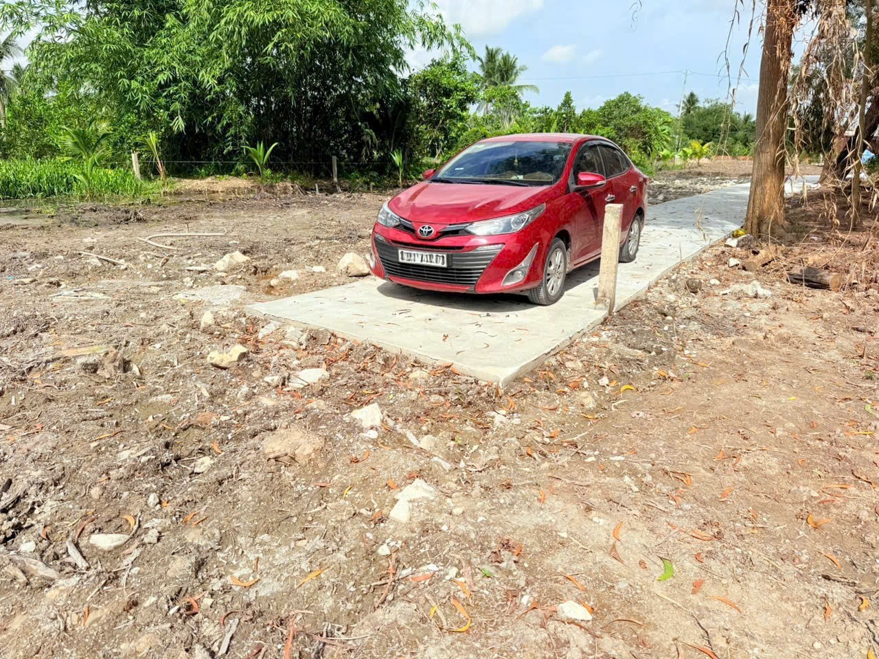 Bán đất vườn đường beton oto view sông cực đẹp xã Nhựt Chánh, Bến Lức dt 1222m2 giá 1,3 tỷ 6