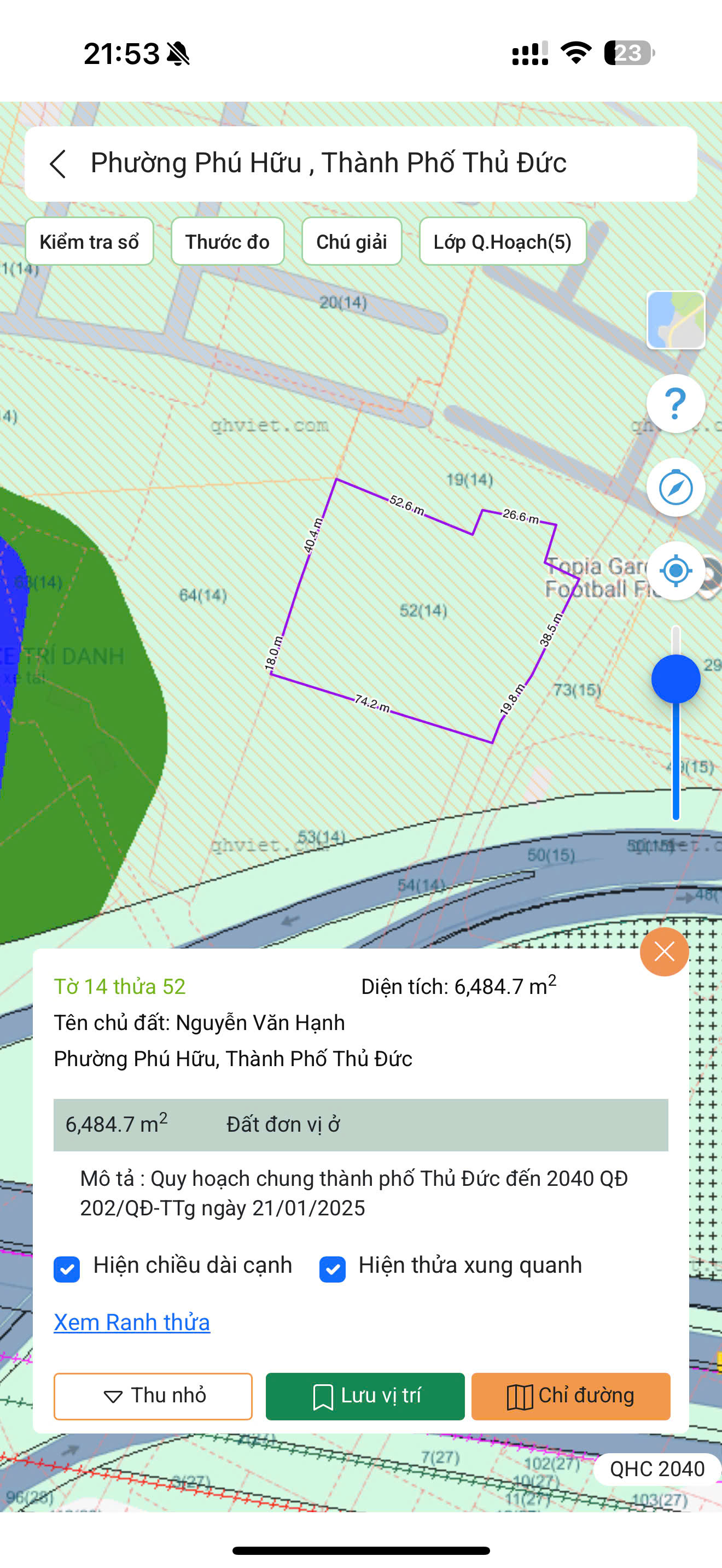 Cần bán Đất Quận 2, Hồ Chí Minh, Diện tích 18527m², Giá Thương lượng 5