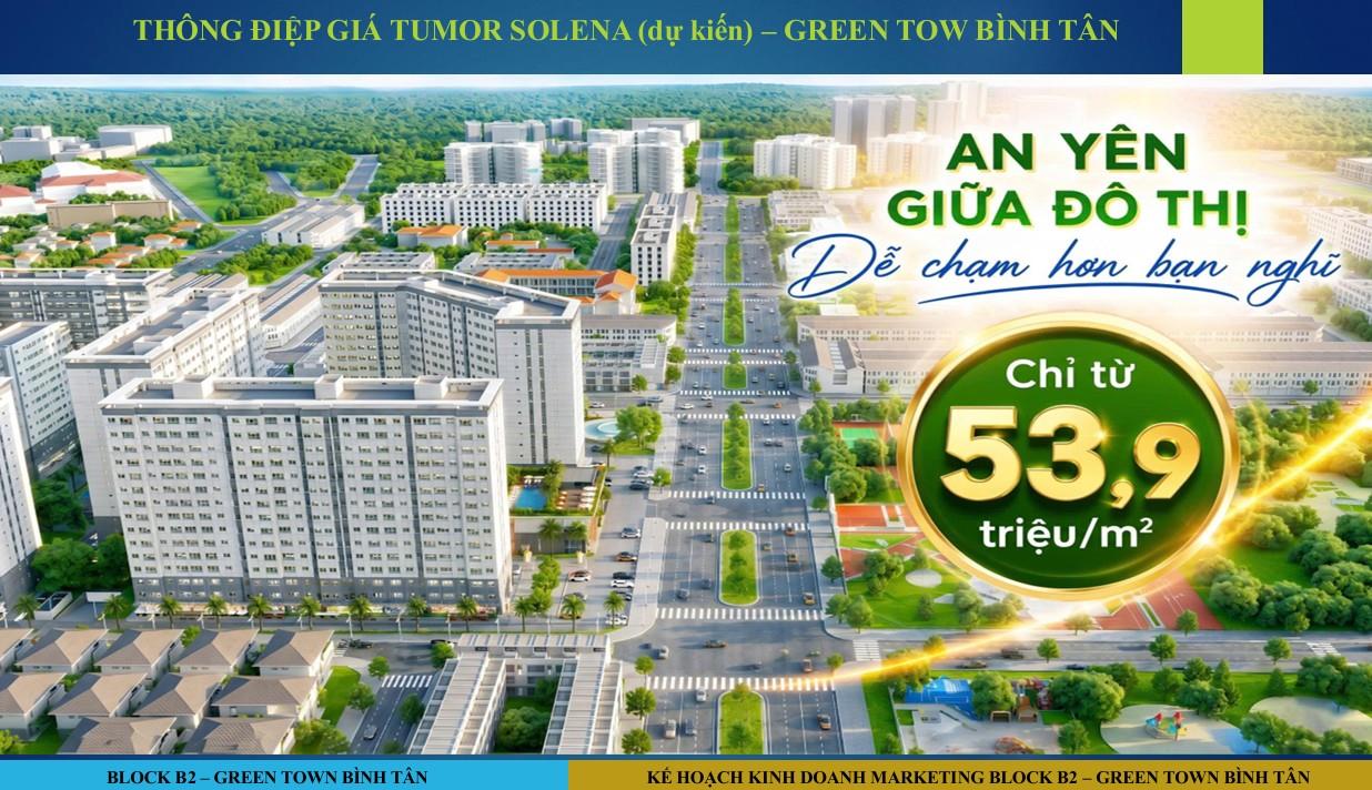 Giá chỉ từ 54 triệu/m² Căn Hộ Cuối Cùng của GREEN TOWN BÌNH TÂN 2