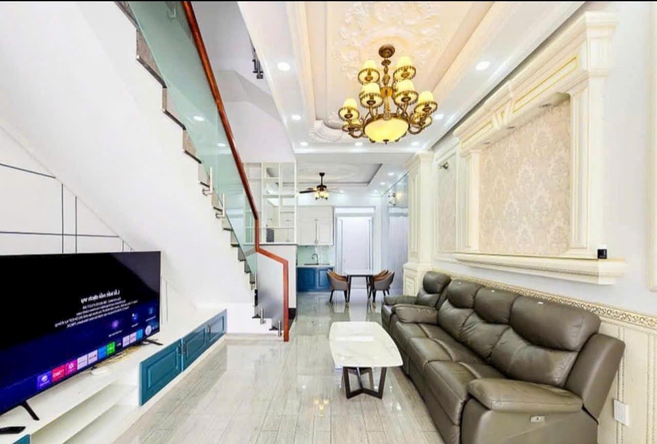 NHÀ HẺM XE HƠI ĐÀO TÔNG NGUYÊN, NGAY CHỢ, 4X16M, 4 TẦNG, CHỈ HƠN 7.5 TỶ 3