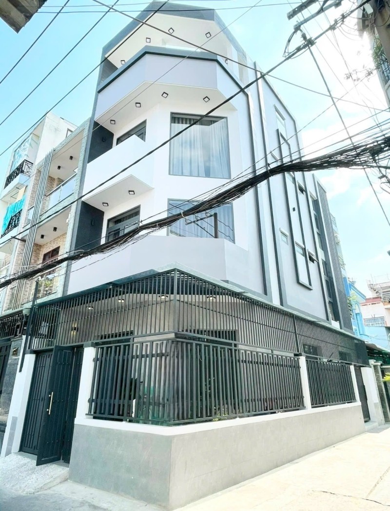 NHÀ LÔ GÓC ĐẸP GIÁP Q11 HXH ĐỖ CỬA - 65M2 - 4 TẦNG BTCT CHỈ 9.9 TỶ