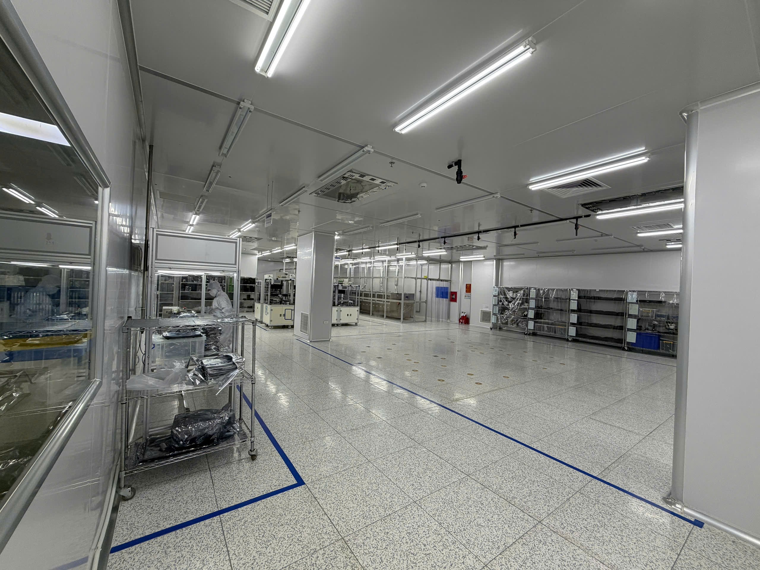 CHO THUÊ KHO XƯỞNG SẴN PHÒNG SẠCH Tại KCN QUANG MINH. SẴN SÀNG VẬN HÀNH NGAY