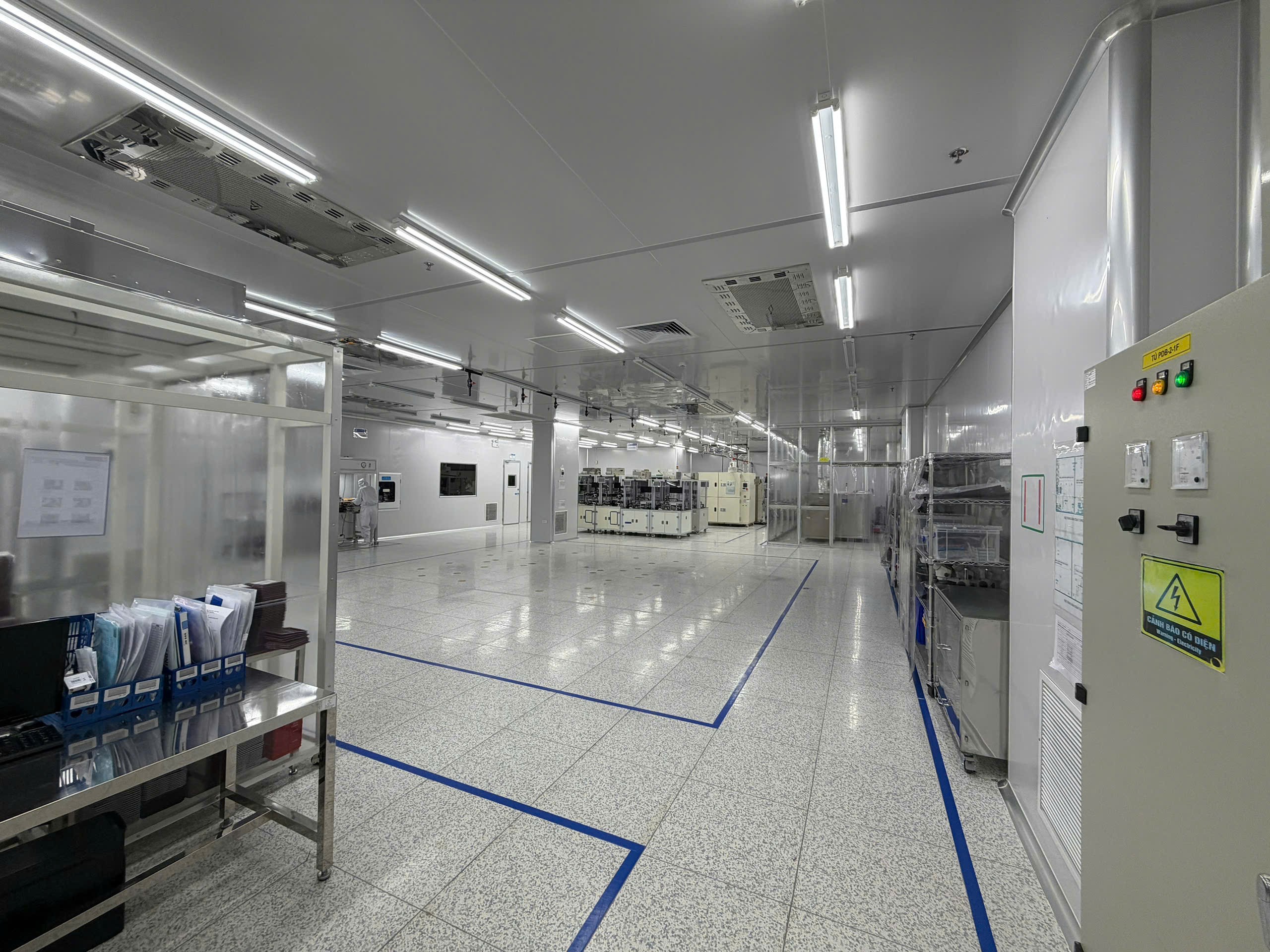 CHO THUÊ KHO XƯỞNG SẴN PHÒNG SẠCH Tại KCN QUANG MINH. SẴN SÀNG VẬN HÀNH NGAY 2