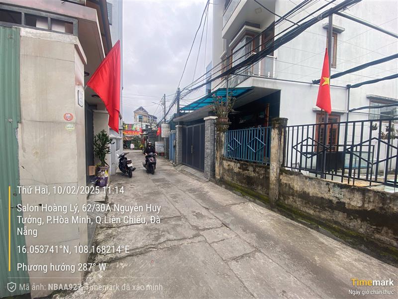 Bán nhà kiệt Nguyễn Huy Tưởng, Hòa Minh, Liên Chiểu, Đà Nẵng.