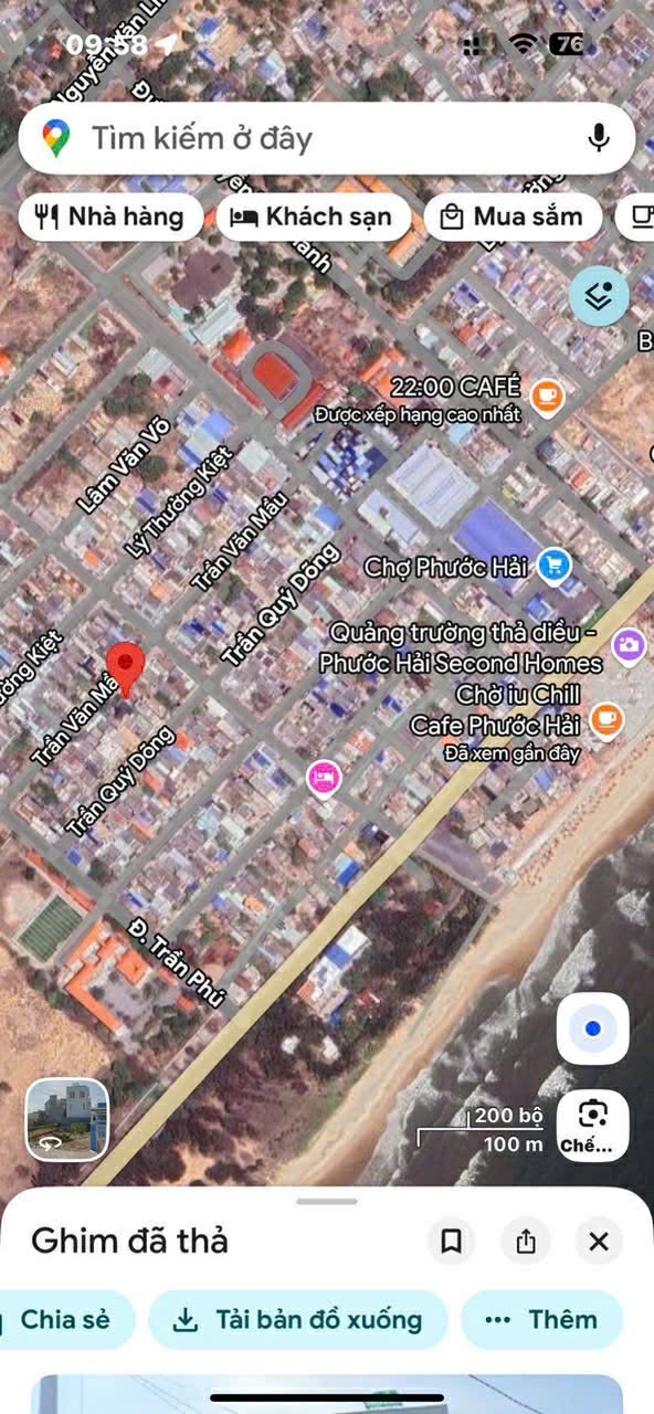 Cần bán Đất đường Tỉnh lộ 44B, Thị trấn Phước Hải, Diện tích 160m², Giá 2.1 Tỷ 2