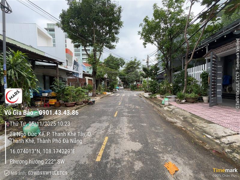 Bán nhà 3 tầng mặt tiền Thanh Khê, Đà Nẵng.