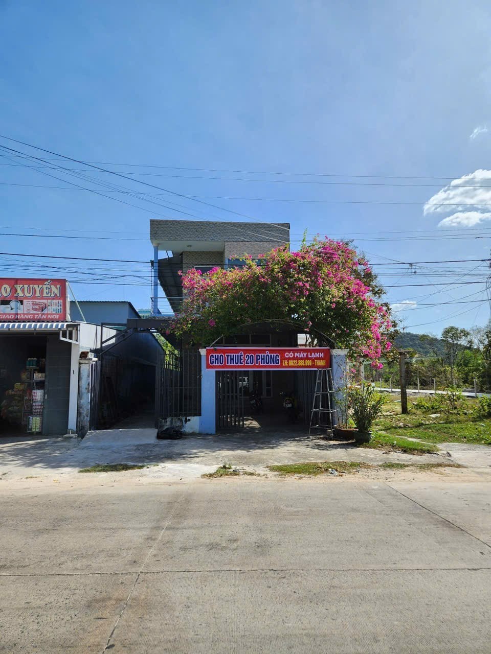 Cho thuê dãy trọ 20 phòng full máy lạnh, Bến Tràm, Cửa Dương, PQ