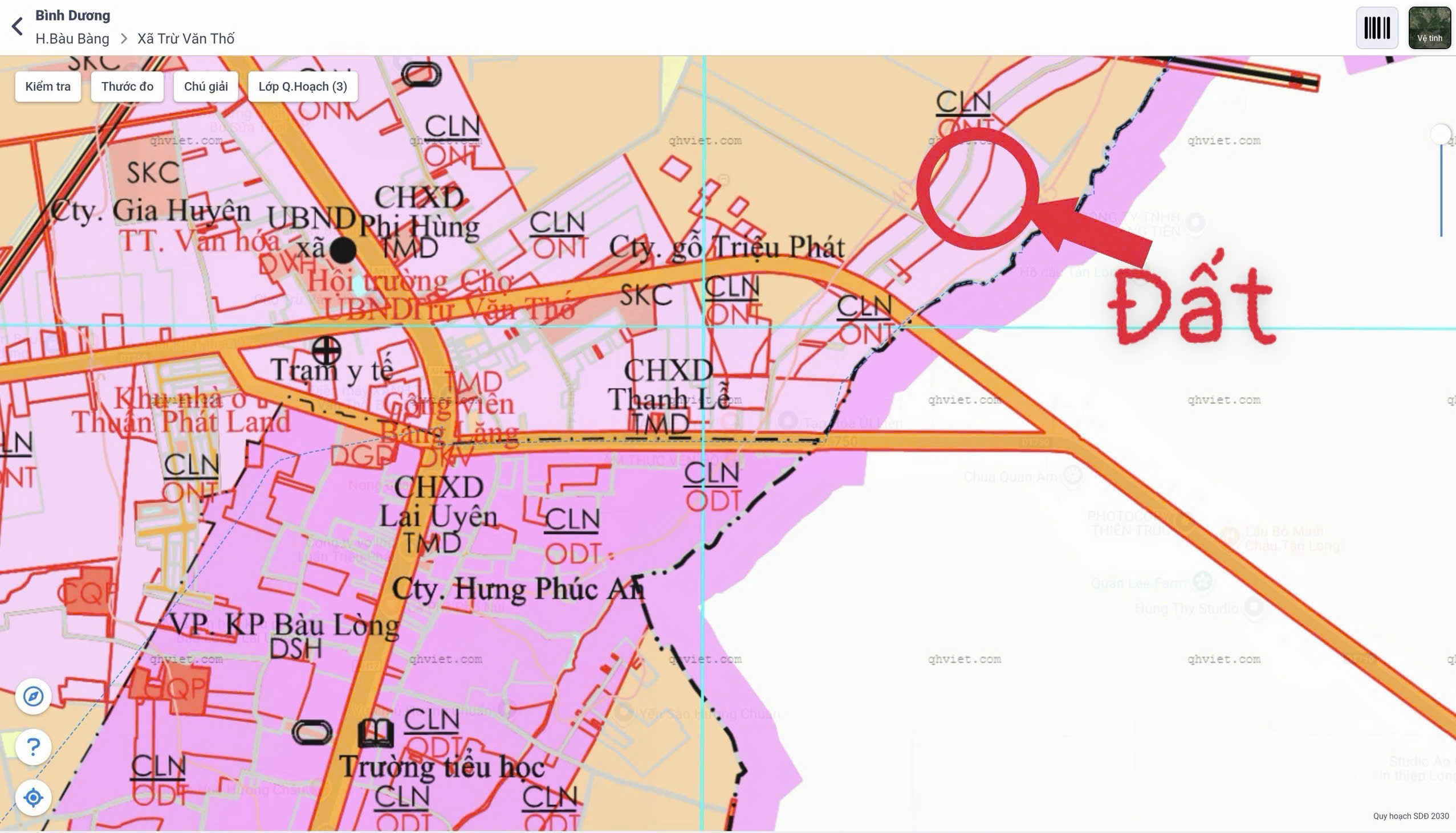 Cần bán Đất đường Trừ Văn Thố, Xã Trừ Văn Thố, Diện tích 2000m², Giá 1.87 Tỷ 6