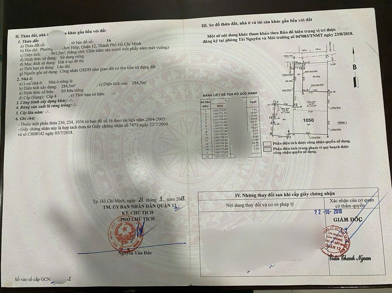 CỰC PHẨM ĐẤT FULL THỔ CƯ GẦN 1.000M² MẶT TIỀN TÂN THỚI HIỆP 09, Q12 5