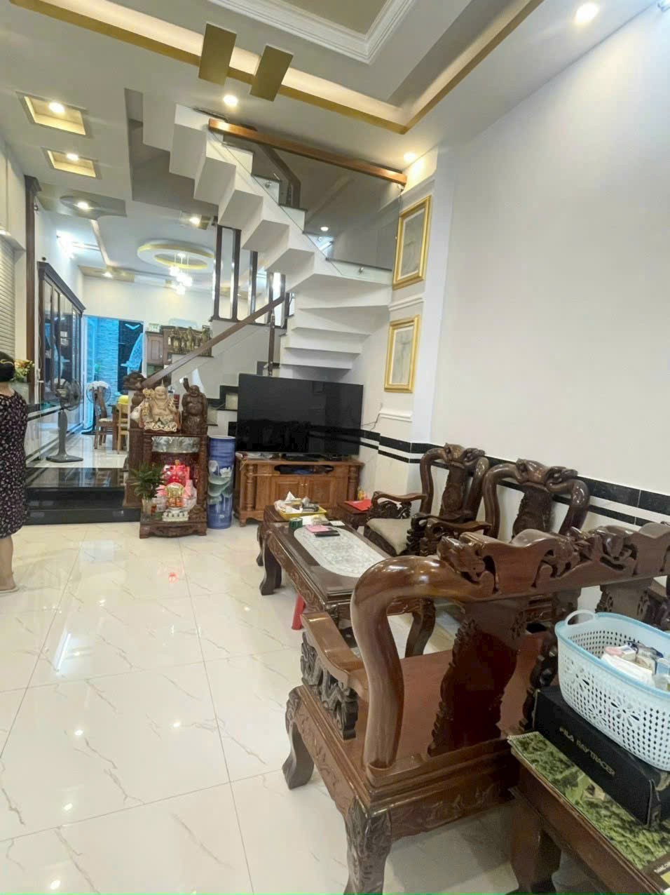 NHÀ PHỐ (4x26) MẶT TIỀN HIỆP THÀNH 44 – GARA Ô TÔ – SÁT CÔNG VIÊN 17HA 3