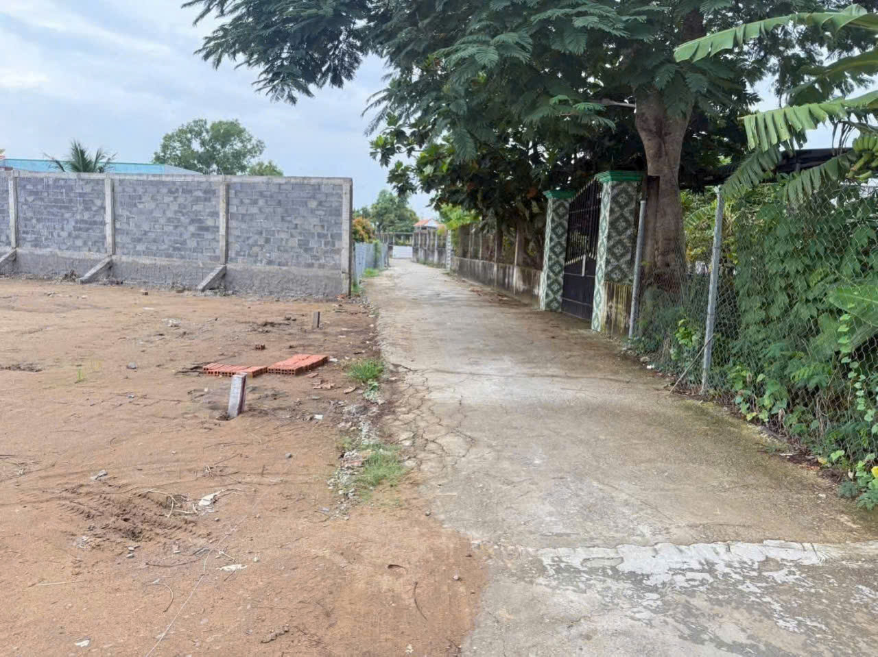 Bán 5 lô đất thổ cư đường beton 3,2m xã Mỹ Yên , Bến Lức dt 160m2 giá 1,5 tỷ 1 lô 3