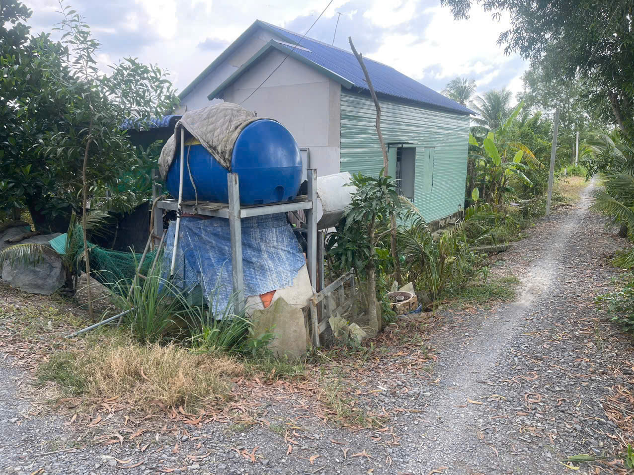 Bán đất mt sông Vàm Cỏ Đông , xã Thạnh Lợi tdt 2833m2 ( có 300m2 thổ ) giá 5,3 tỷ 6