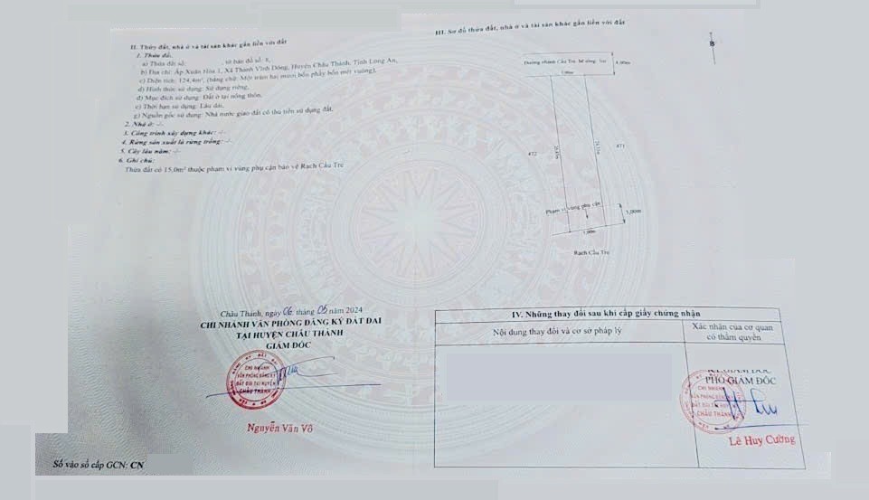 Bán đất thổ cư chính chủ – vị trí trung tâm xã